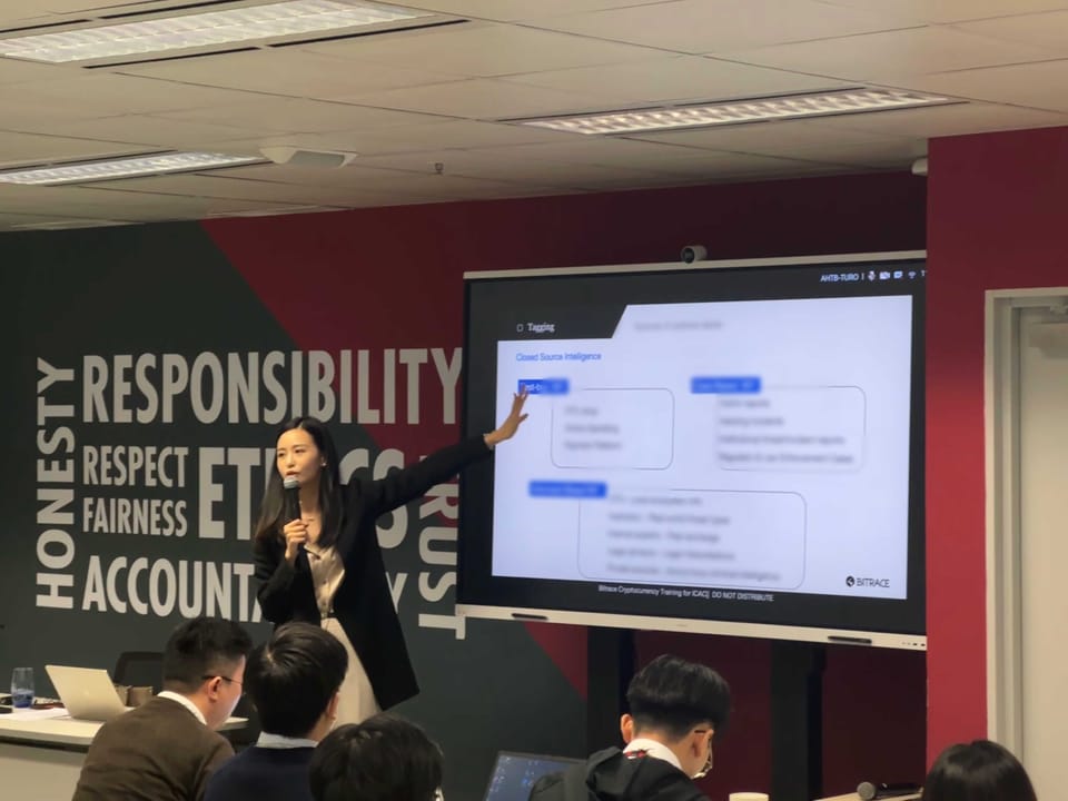 Bitrace Conducts Advanced Cryptocurrency Investigation and Forensics Training for the Independent Commission Against Corruption (ICAC)